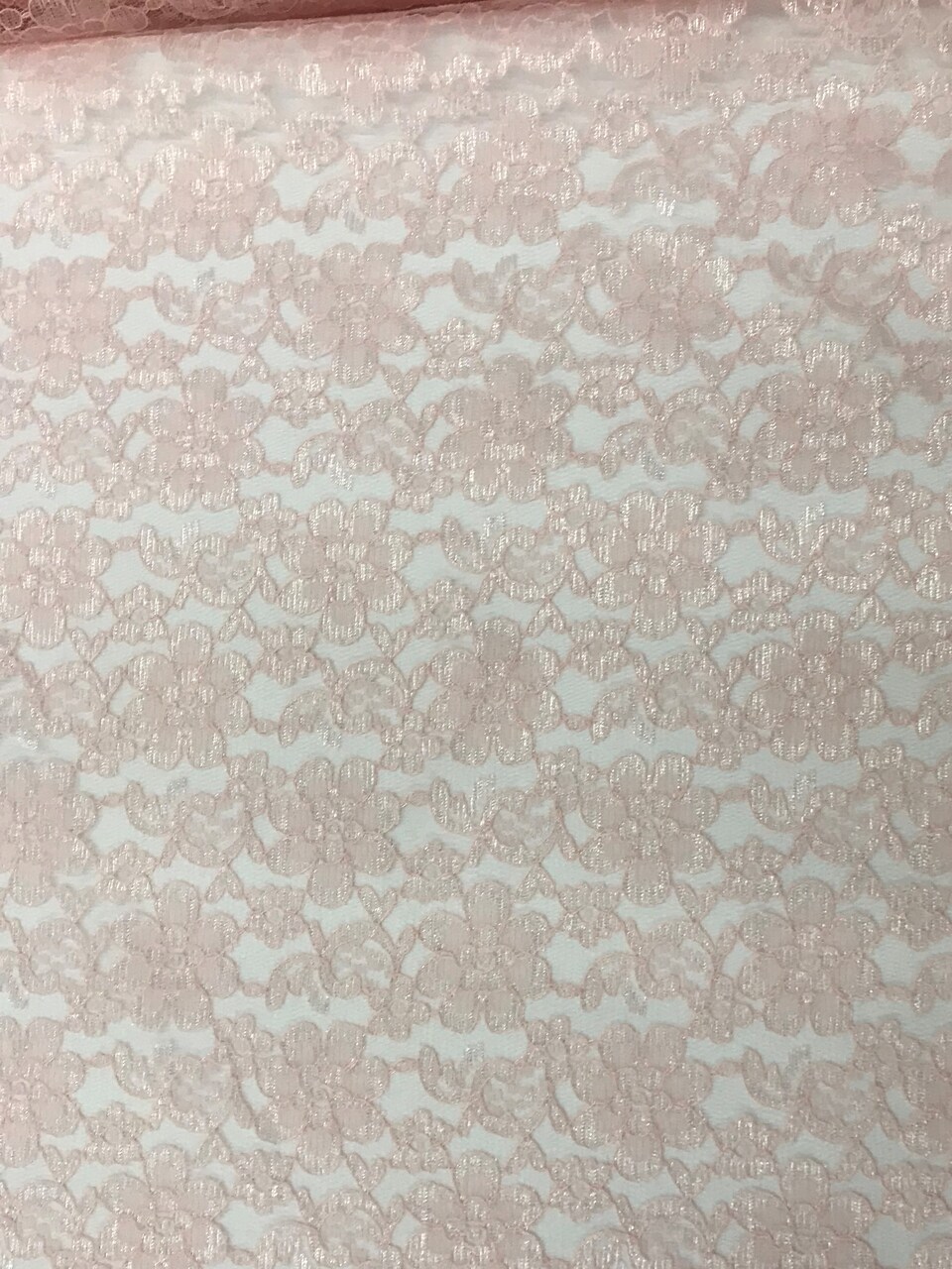 1 Yard Black Rachelle Lace Fabric Sheer Floral Polyester Lace for Gowns, Decor & Crafts 58″-60″ Wide